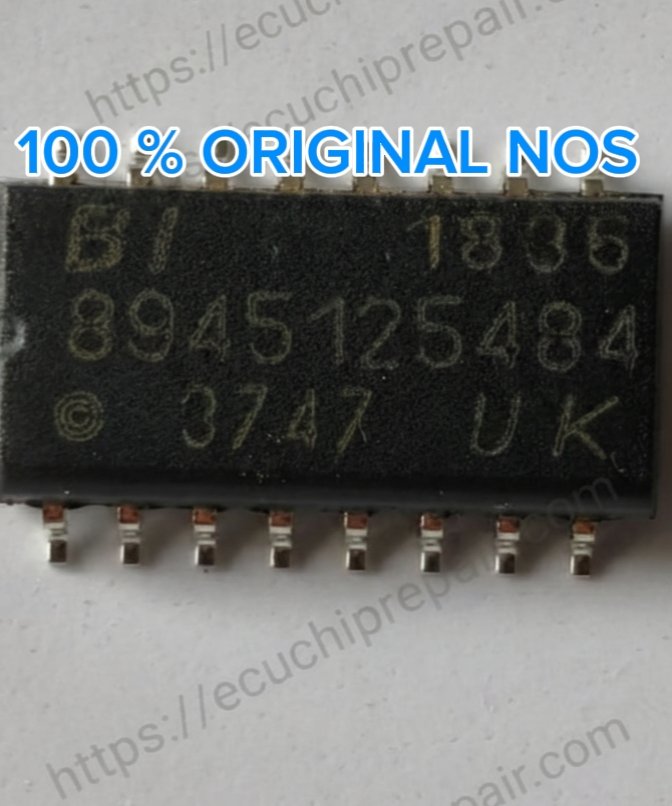 Chip ASIC 8945125484 original Continental Silao con marcaje — frente